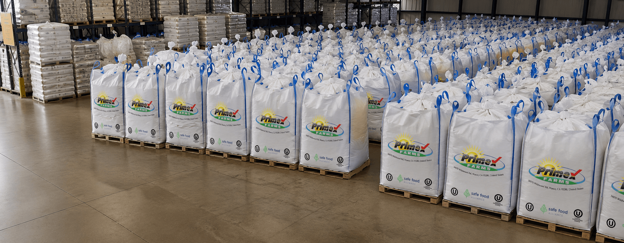 Primex Farms Industrial Background